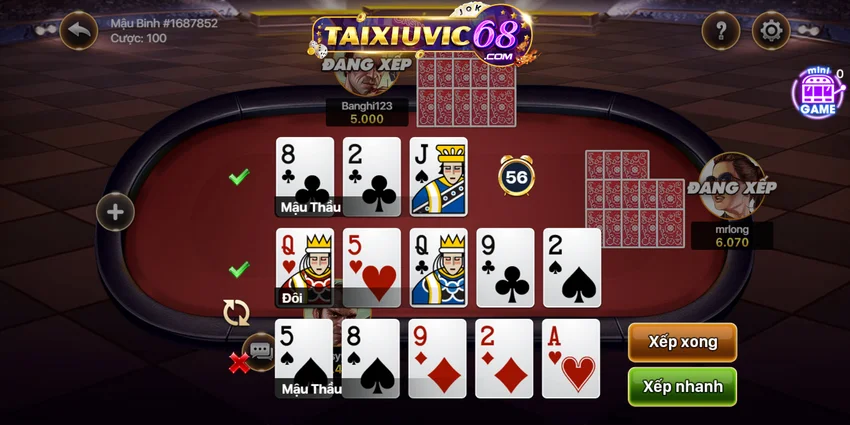 Game mậu binh online